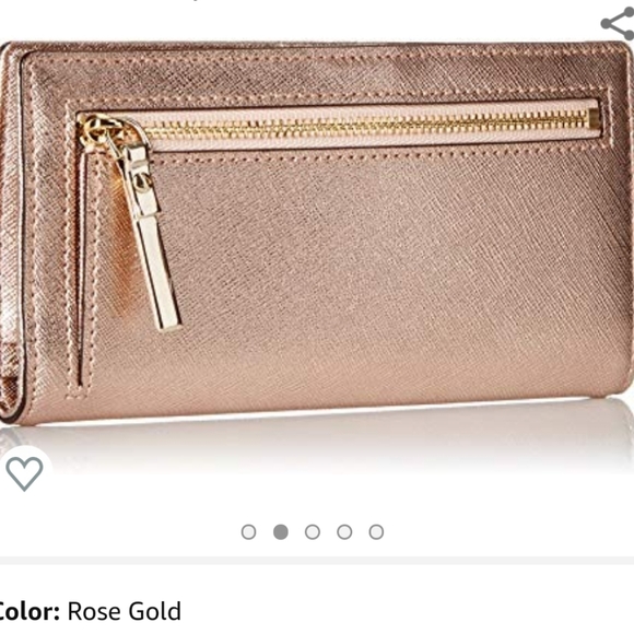 Kate Spade Stacy Rose Gold Wallet - Picture 2 of 3